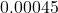 0.00045