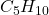 C_5H_{10}