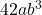 42ab^3