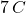 7\,C