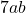 7ab