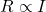 R \propto I