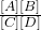 \frac{[A][B]}{[C][D]}