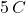 5\,C